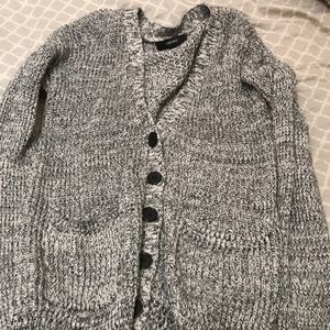 Forever 21 size small black/white cardigan